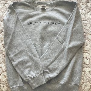 Ariana Grande No Tears Left to Cry crewneck